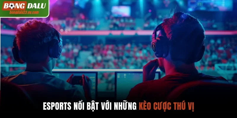 Esports nổi bật với những kèo cược thú vị